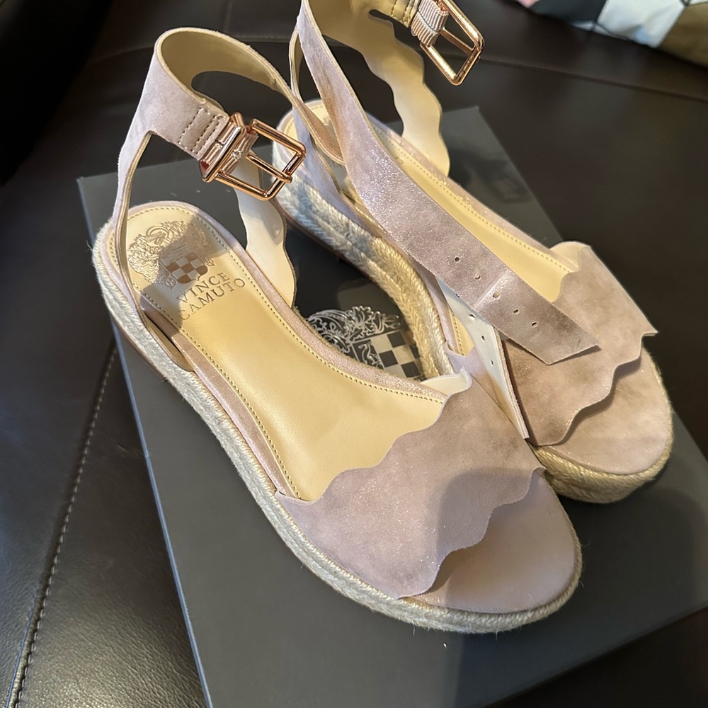 Vince Camuto Women's Pink Espadrille Sandals